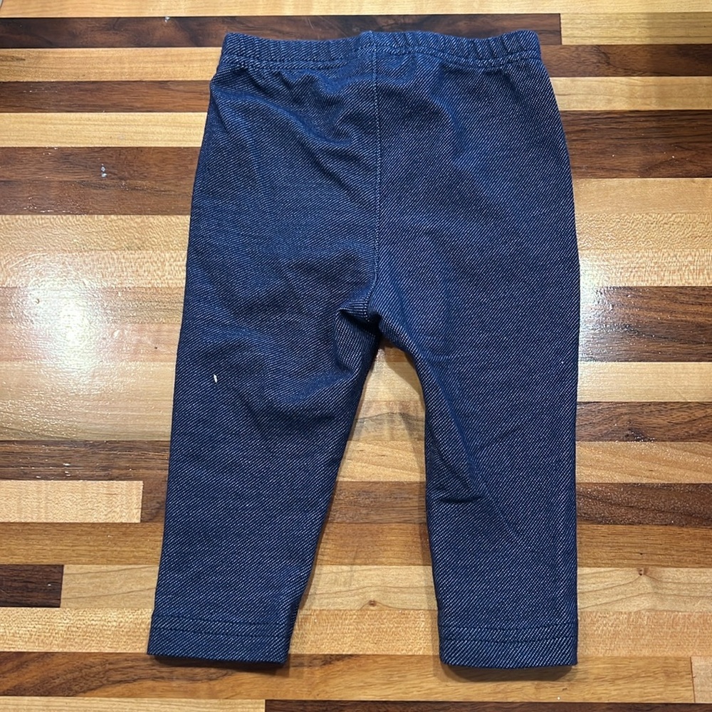 Baby girl denim leggings - Picture 2 of 3
